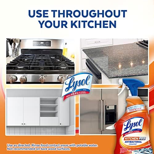 Reckitt Lysol Kitchen Pro Toilet Cleaner Pack of 3 22 Fl Oz
