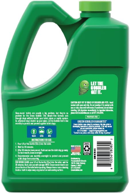 Green Gobbler Liquid Toilet Plunger - 5 Uses No Plunger Needed 1