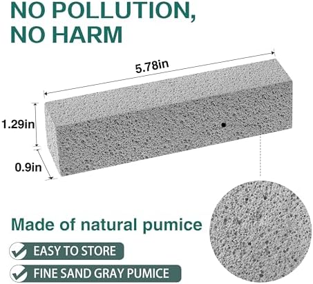 Melfluo 6 Pack Pumice Stones Toilet Cleaner
