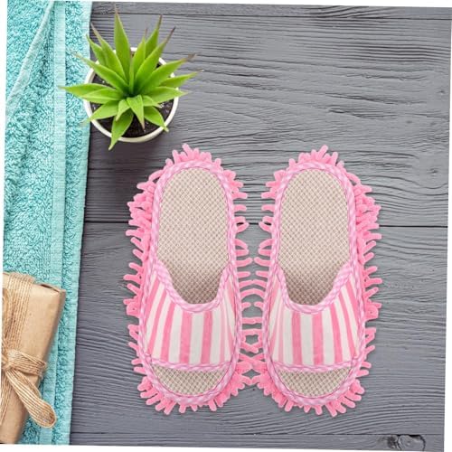 Minkissy 1 Pair Mop Slippers for Women