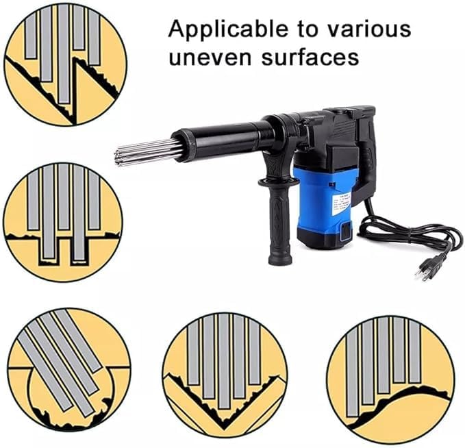 1100W Electric Needle Scaler for Rust Paint Removal