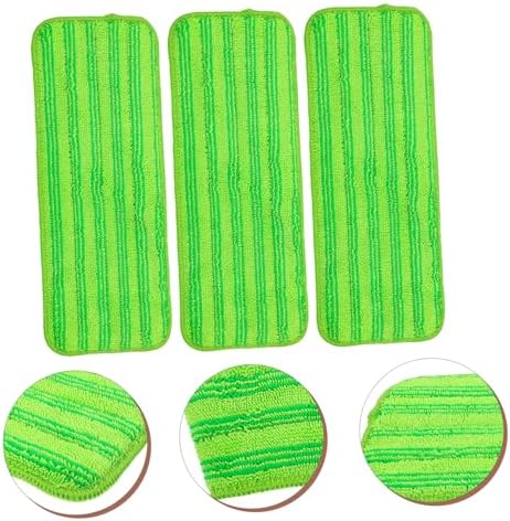 3pcs Thickened Microfiber Mop Refill Pads Reusable