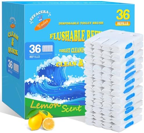 36 Refill Sheets for Toilet Bowl Cleaners