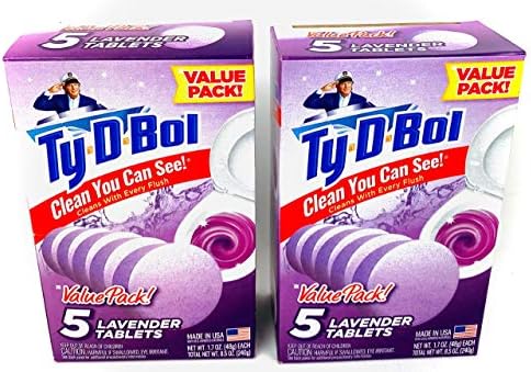 Willert Ty-D-Bol Toilet Cleaning Tablets with Lavender Scent