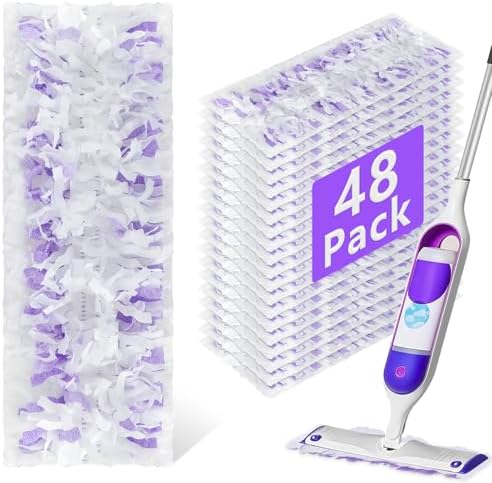 DOCXCDO 48-Pack Power Mop Refill Pads