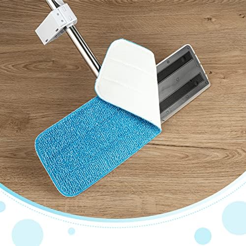 Microfiber Mop Pads 185 x 63 Inch Reusable Set of 12