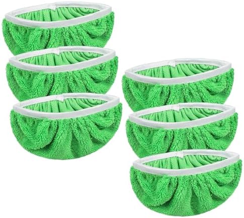 CALLARON Microfiber Mop Pads 6 Pack Reusable Replacement