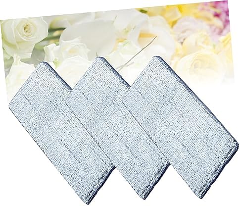 3PCS Heavy Duty Mop Cloths for Quick Pet Hair Dust Cleaning