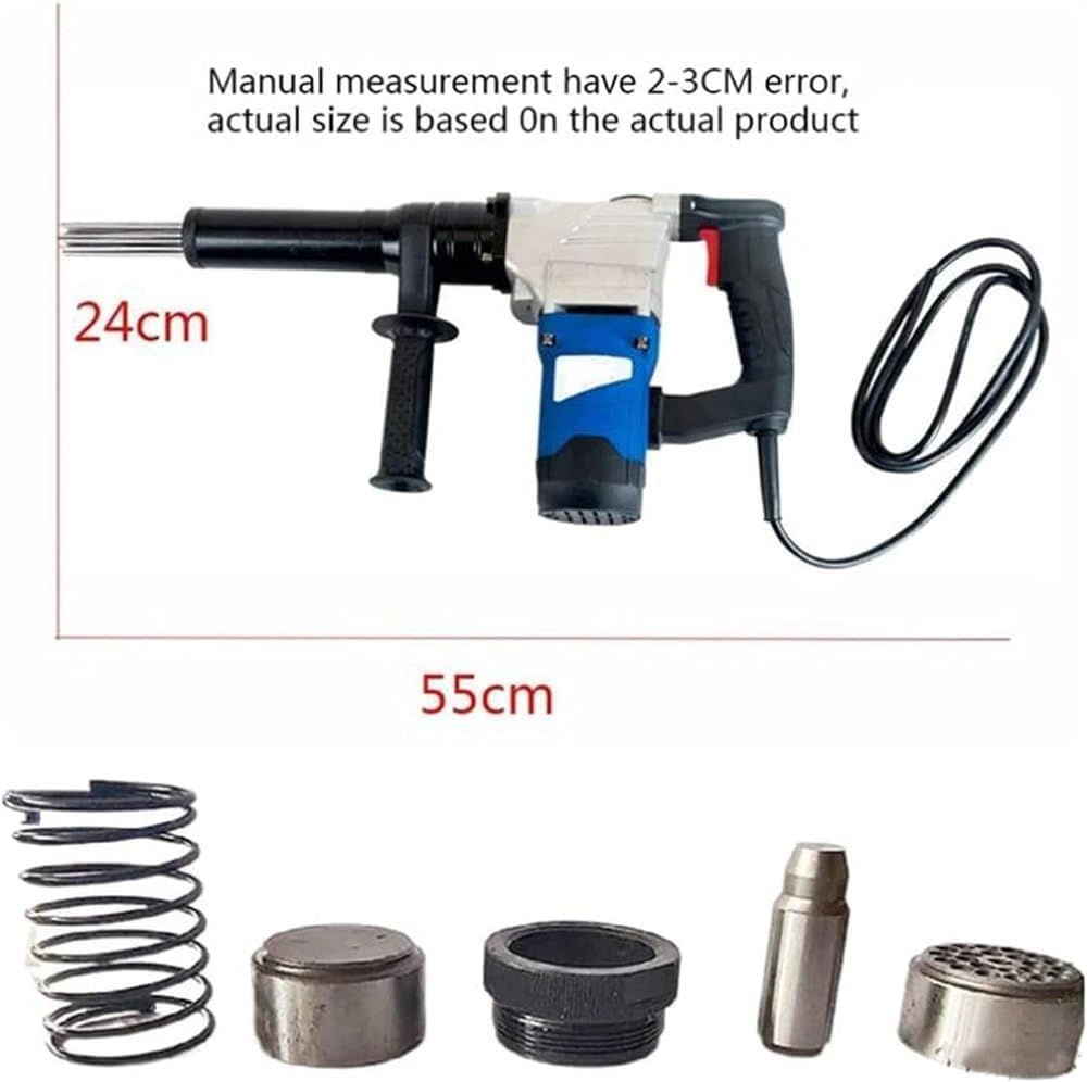 1100W Industrial Electric Needle Scaler for Rust Removal