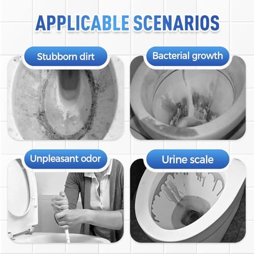 Juvhot Foam Toilet Cleaner - Septic Safe Powerful