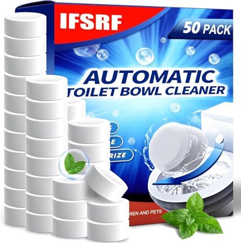 Gumthus Automatic Toilet Cleaner Tablets - 50 Pack AAA