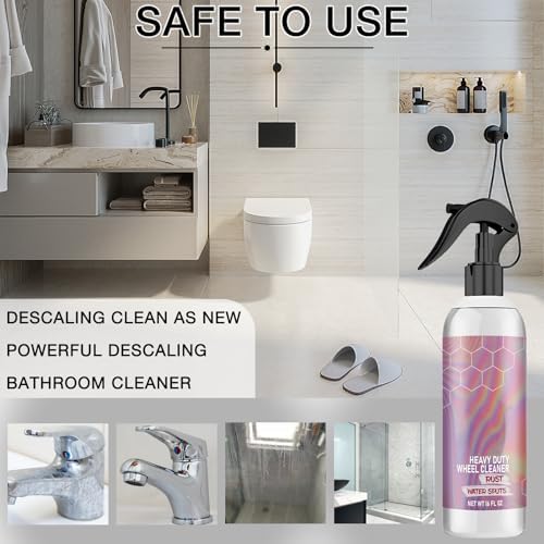 KOSIMI 2 Pack Glass Cleaner with Water Spot Remover