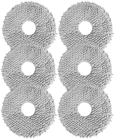 6 Pack Replacement Mop Pads for 2C102CN Robot Vacuum