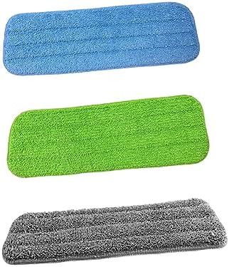 3Pcs Water Spraying Mop Cloth Replacement for Efficient Cleaning
