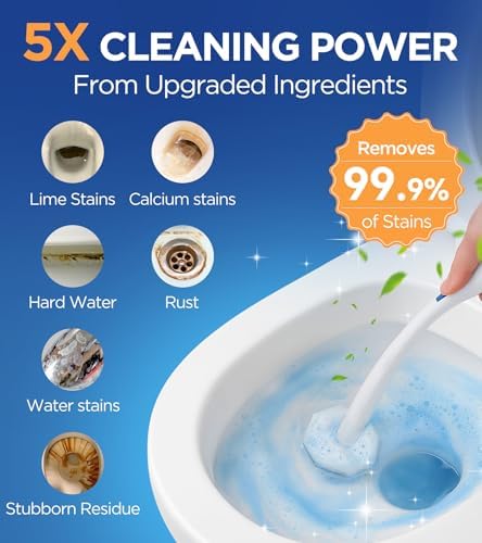 Caspeak 64-Count Toilet Wand Refills with Fresh Fragrance