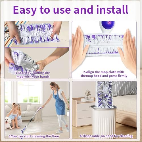 Vineen Power Mop Replacement Pads 20 Count
