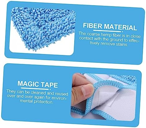 FRCOLOR Microfiber Mop Pad Replacement Reusable