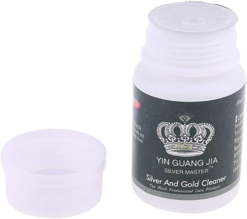 2Pcs Jewelry Cleaner Rust Remover Anti Tarnish Detergent