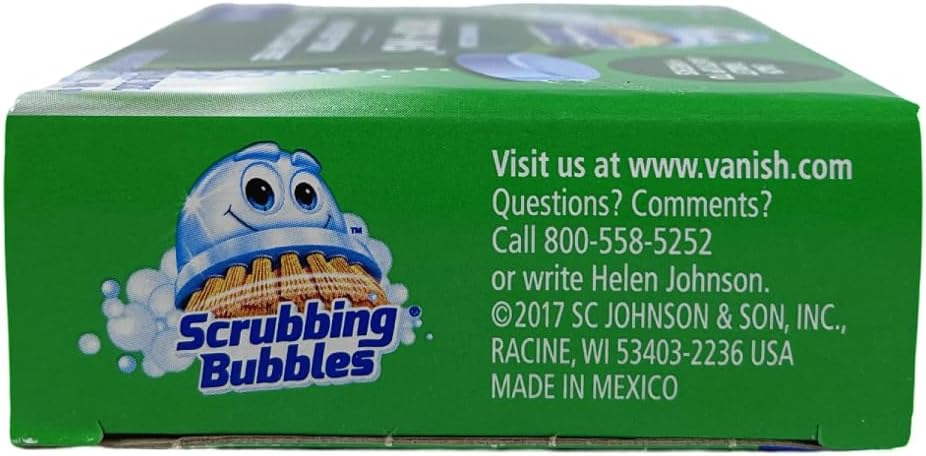 Vanish Scrubbing Bubbles Drop-Ins 17 Oz Pack of 12 1