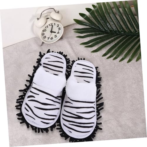 Minkissy Detachable Mop Slippers for Women