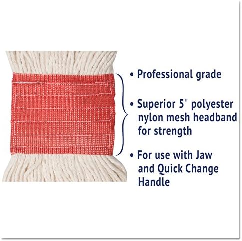 Boardwalk 503WHCT Super Loop Wet Mop Head - 12 Per Carton