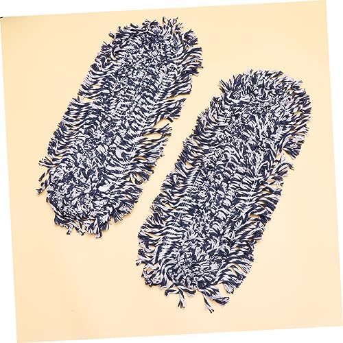 2Pcs Push Mop Cloth Durable Reusable 1