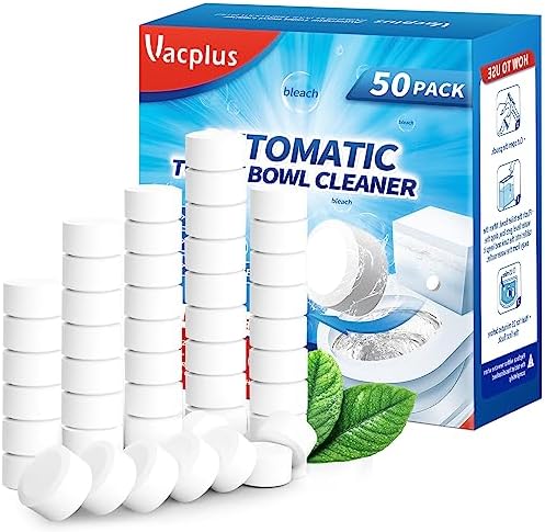 Vacplus Toilet Bowl Cleaner Tablets 50-Pack