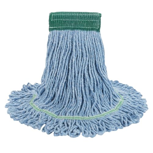 Boardwalk Super Loop Wet Mop Head - Medium Blue 5 Headband 1