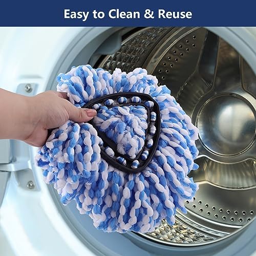 Anffeary 4 Piece Mop Head Set for O Cedar 2 Tank System