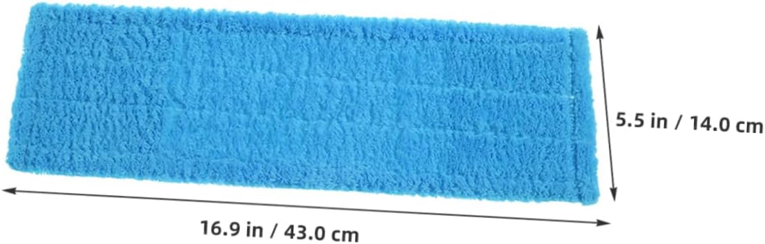Ipetboom 2pcs Coral Fleece Mop Replacement Pads