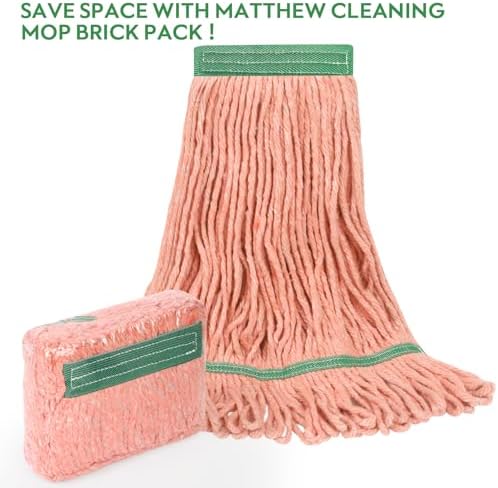 L Luke Supply Heavy Duty Mop Heads Pack of 3