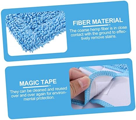 PACKOVE Microfiber Mop Head Replacement for Floor Cleaning