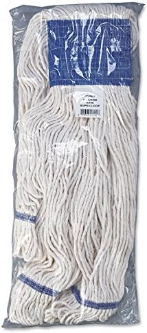 Boardwalk BWK504WH 5 Inch Super Loop Wet Mop Head - X-Large White