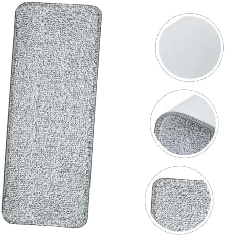 3pcs Microfiber Mop Pads Reusable for Hardwood and Tile