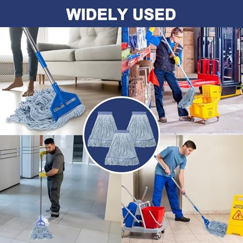 KeFanta 3 Pack Heavy Duty Mop Head Refill