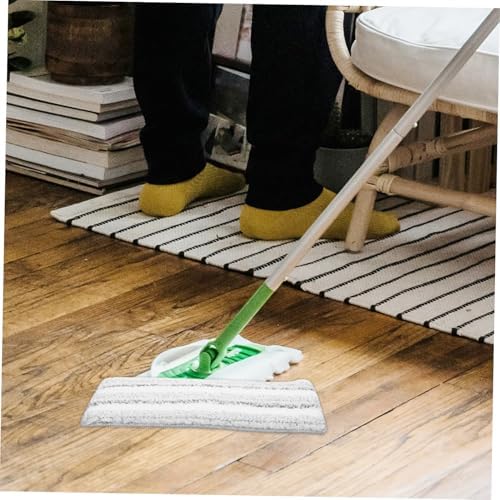 3Pcs Striped Self-Adhesive Mop Pad Refills for Flat Mops