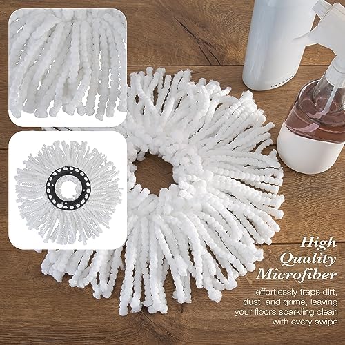 Simplify Microfiber Mop Head Replacement Pack of 2