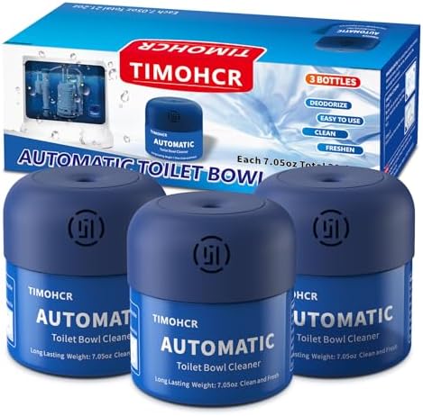 TIMOHCR Toilet Bowl Tablets with Light Lemon Scent