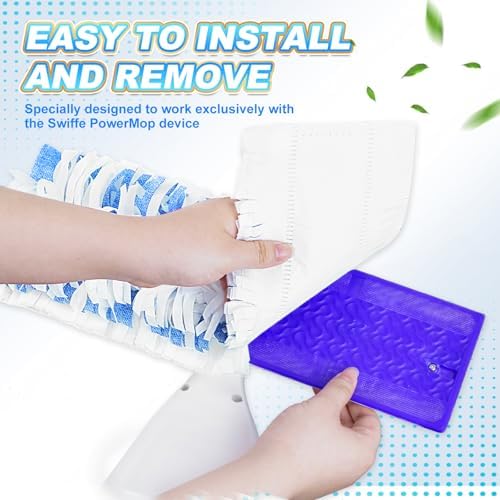 YagoDago 20-Pack Power Mop Refills for Multi-Surface Cleaning
