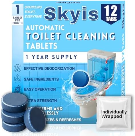 Skyis Toilet Bowl Cleaner Tablets 12 Pack 1