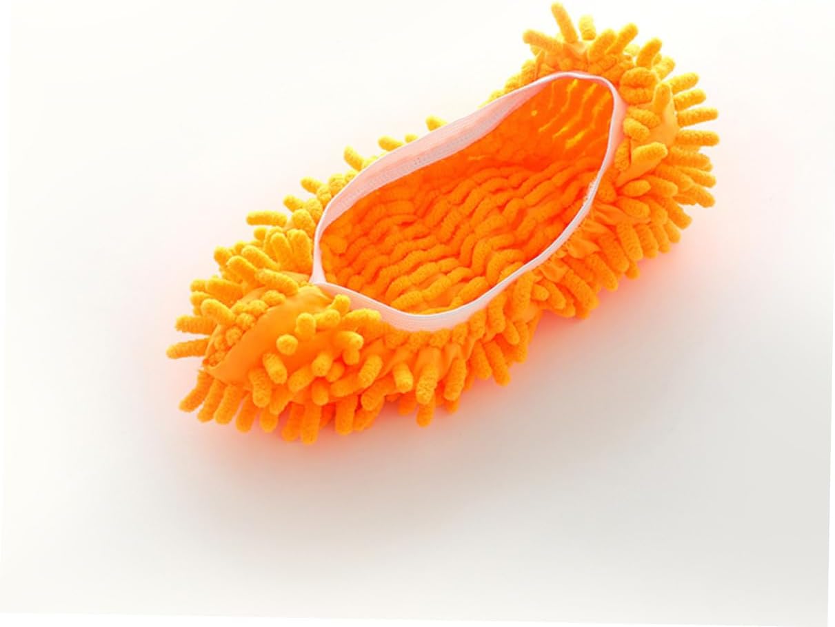 Minkissy 6pcs Microfiber Mop Slippers with Foot Socks