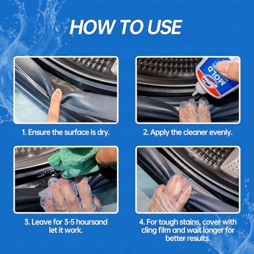 Jiffine Mold Stain Remover Gel - 8 Fl Oz
