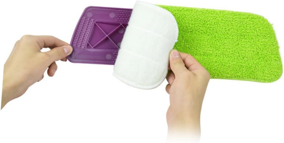 8pcs Microfiber Mop Cloth Replacement Kit for Home Cleaning