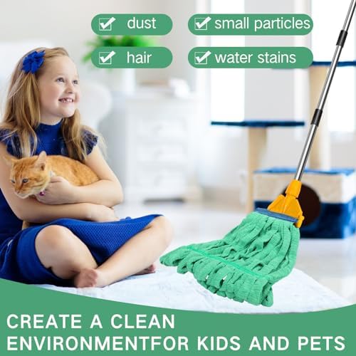 Lallisa 10 Pcs Microfiber Mop Head Refill