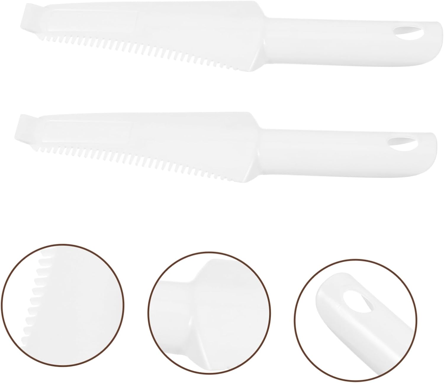 Ipetboom 2pcs Self-Wringing Cleaning Mop Scrapers