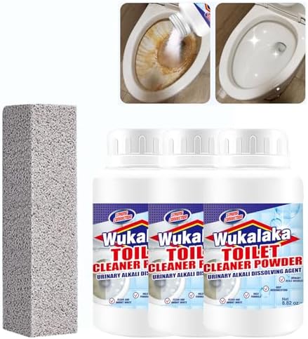 WUKALAKA Pumice Sticks for Toilet and Bathroom Cleaning