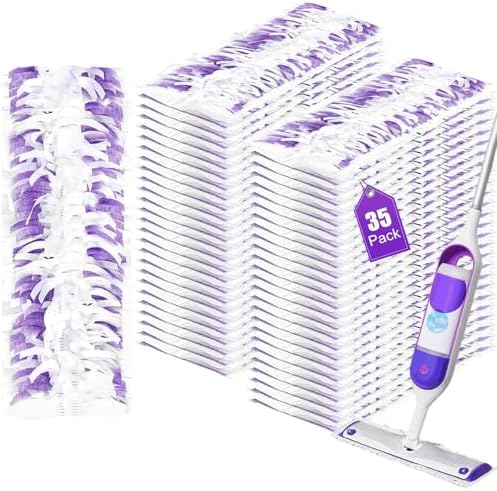 35 Pack Disposable Refills for Swiffer Power Mop 1