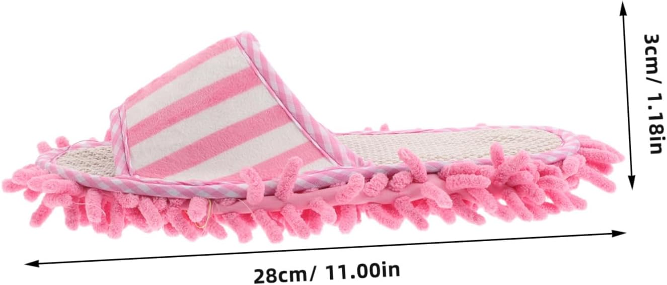Minkissy 1 Pair Mop Slippers for Women