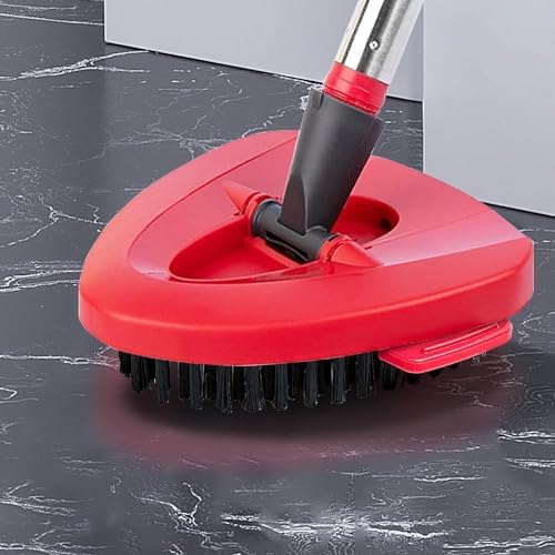 Rotating Scrub Brush Head for Mop 180-Degree Swivel Replacement