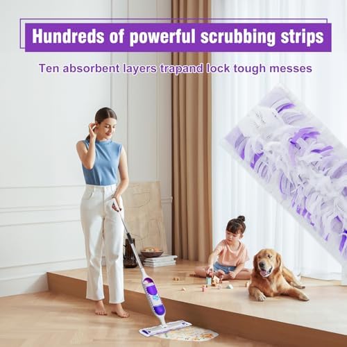 15 Pack ZQZiQi PowerMop Mop Pad Refills